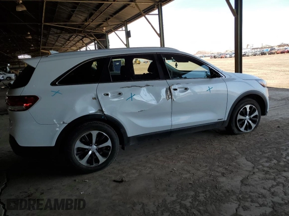 2016 Kia Sorento EX with VIN 5XYPHDA16GG145280, listed as a Copart auction lot 51829755 with 122,167 mi miles and Salvage title. Bid and sale history available at DreamBid. Image 3.