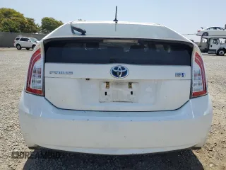 2013 Toyota Prius One with VIN JTDKN3DU1D5627145, listed as a Copart auction lot 62222195 with 197,656 mi miles and Salvage title. Bid and sale history available at DreamBid. Image 6.