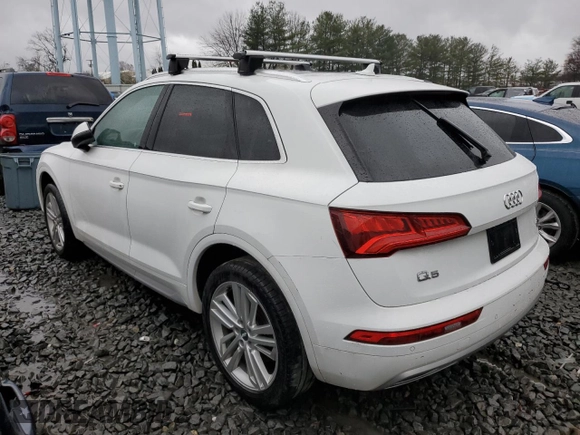2018 Audi Q5 Premium Plus with VIN WA1BNAFY8J2012393, listed as a Copart auction lot 68498832 with 0 mi miles. Bid and sale history available at carsss.com. Image 2.