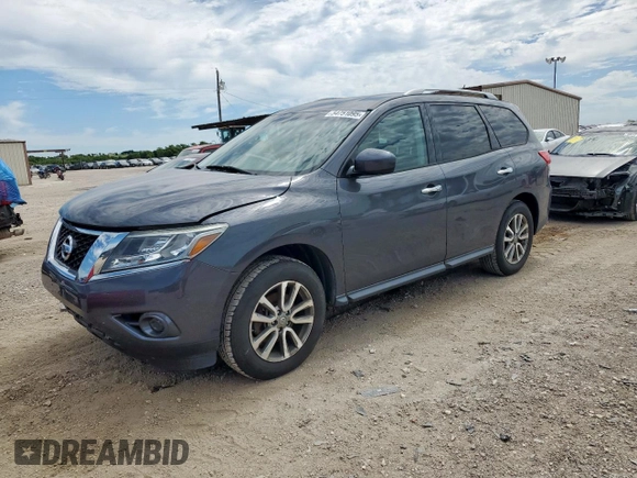 2013 Nissan Pathfinder SL with VIN 5N1AR2MM9DC612975, listed as a Copart auction lot 54751095 with 138,194 mi miles and Salvage title. Bid and sale history available at DreamBid. Image 1.