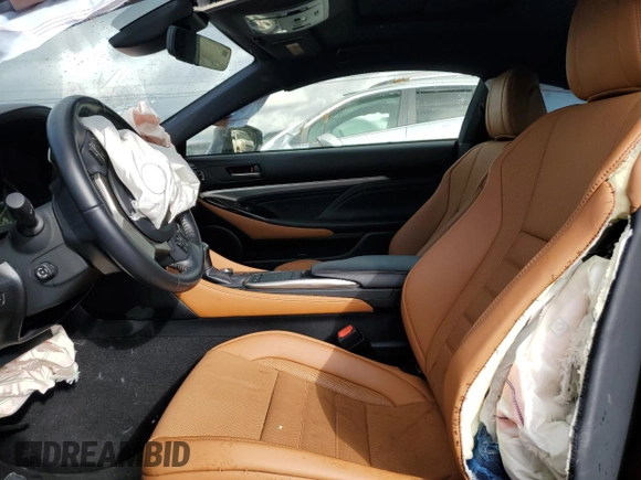 2019 Lexus RC 300 with VIN JTHS85BC6K5005567, listed as a Copart auction lot 36072483 with Not provided miles and . Bid and sale history available at DreamBid. Image 7.