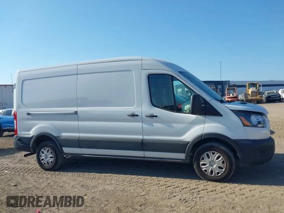 2020 Ford Transit Cargo with VIN 1FTBR1C80LKB70535, listed as a IAAI auction lot 41511858 with 76,085 mi miles and . Bid and sale history available at DreamBid. Image 13.