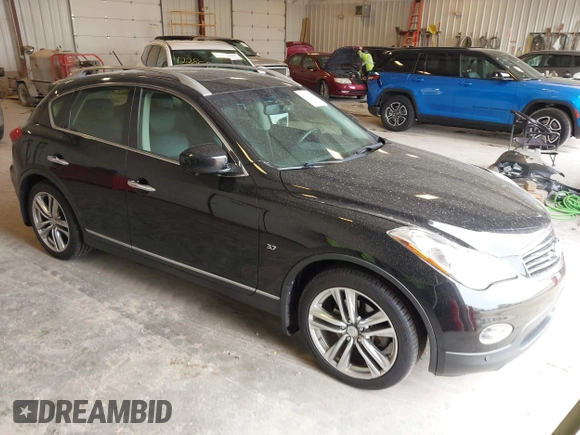2015 Infiniti QX50 z VIN JN1BJ0HR1FM770088, wystawiony jako IAAI lot #42289675 z przebiegiem 111 563 mil mil oraz . Historia ofert i sprzedaży dostępna na DreamBid. Obrazek 1.