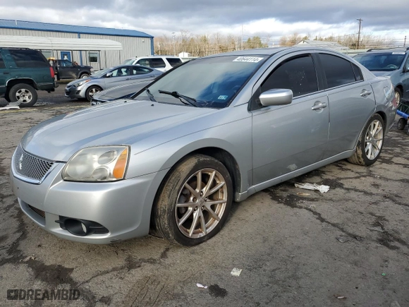 2012 Mitsubishi Galant ES with VIN 4A32B3FF4CE009322, listed as a Copart auction lot 40644114 with 141,373 mi miles and Salvage Title. Bid and sale history available at carsss.com. Image 1.