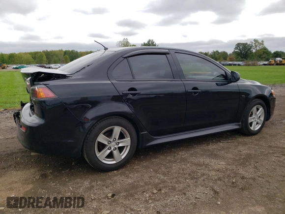 2013 Mitsubishi Lancer SE with VIN JA32V2FW1DU010468, listed as a Copart auction lot 73953524 with 124,975 mi miles and Salvage Title. Bid and sale history available at carsss.com. Image 3.