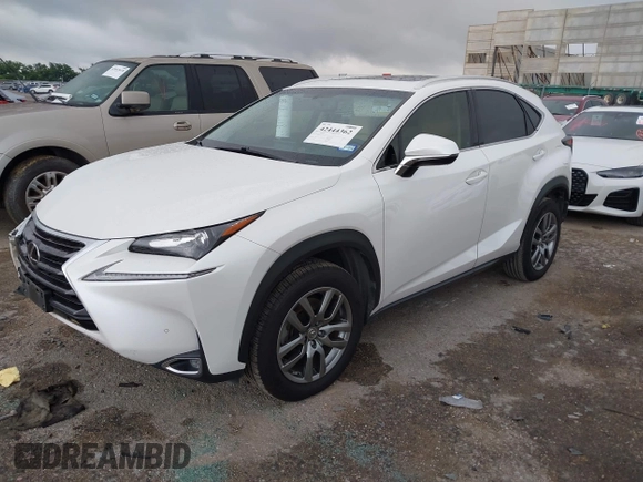2015 Lexus NX 200t with VIN JTJYARBZ3F2020432, listed as a IAAI auction lot 42444362 with 101,635 mi miles and . Bid and sale history available at DreamBid. Image 2.