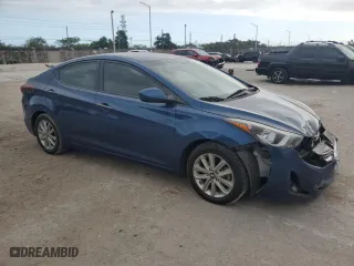2016 Hyundai Elantra Limited with VIN KMHDH4AE9GU520241, listed as a Copart auction lot 84691234 with 115,831 mi miles and Salvage Title. Bid and sale history available at carsss.com. Image 4.