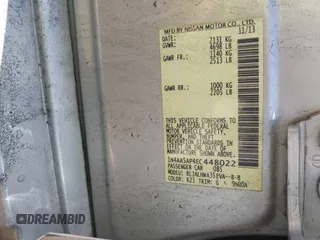 2014 Nissan Maxima SV z VIN 1N4AA5AP4EC448022, wystawiony jako IAAI lot #42027624 z przebiegiem 280 961 mil mil oraz . Historia ofert i sprzedaży dostępna na DreamBid. Obrazek 9.