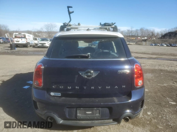 2014 MINI Countryman S с VIN WMWZC3C54EWP27537, выставлен на аукционе Copart как лот 49628855 с пробегом 95 958 миль миль и Списание • Salvage title. История ставок и продаж доступна на DreamBid. Изображение 6.