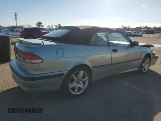 2002 Saab 9-3 SE with VIN YS3DF78K027001621, listed as a Copart auction lot 45478435 with 80,701 mi miles and Salvage Title. Bid and sale history available at carsss.com. Image 3.