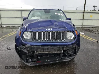 2017 Jeep Renegade Latitude with VIN ZACCJBBB5HPF79240, listed as a Copart auction lot 60399975 with 65,242 mi miles and Salvage title. Bid and sale history available at DreamBid. Image 5.