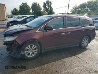 2016 Honda Odyssey EX-L z VIN 5FNRL5H66GB068951, wystawiony jako Copart lot #59917075 z przebiegiem 139 939 mil mil oraz Szkoda całkowita • Salvage title. Historia ofert i sprzedaży dostępna na DreamBid. Obrazek 1.