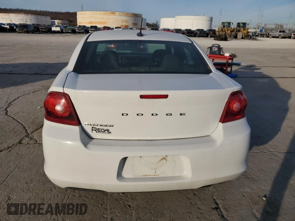 2014 Dodge Avenger SE with VIN 1C3CDZAB0EN130039, listed as a Copart auction lot 84056494 with 153,554 mi miles and Salvage Title. Bid and sale history available at carsss.com. Image 6.
