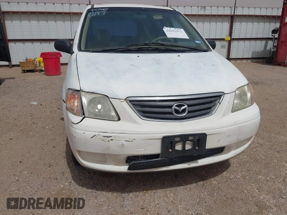2000 Mazda MPV DX with VIN JM3LW28G2Y0127117, listed as a IAAI auction lot 41896562 with 170,574 mi miles. Bid and sale history available at carsss.com. Image 13.