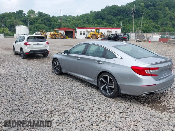 2020 Honda Accord Sport with VIN 1HGCV1F35LA149218, listed as a IAAI auction lot 42625917 with 81,784 mi miles and . Bid and sale history available at DreamBid. Image 3.