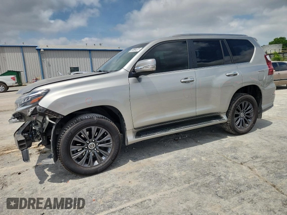 2020 Lexus GX 460 Premium with VIN JTJAM7BX0L5256137, listed as a Copart auction lot 59694325 with 76,386 mi miles and Salvage title. Bid and sale history available at DreamBid. Image 1.