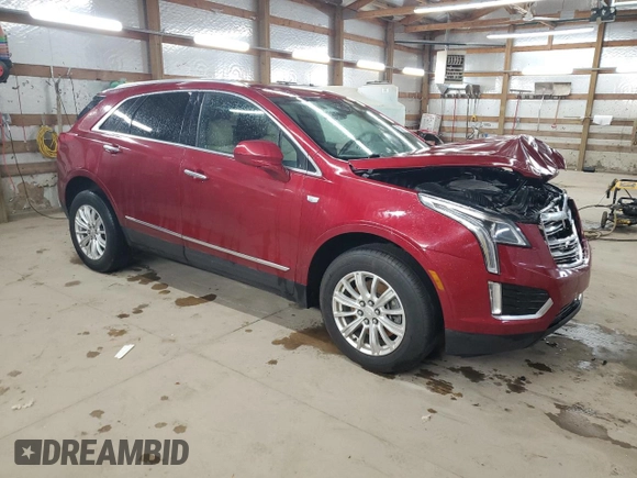 2019 Cadillac XT5 FWD with VIN 1GYKNARS8KZ253290, listed as a Copart auction lot 54786695 with 109,405 mi miles and Clean title. Bid and sale history available at DreamBid. Image 4.