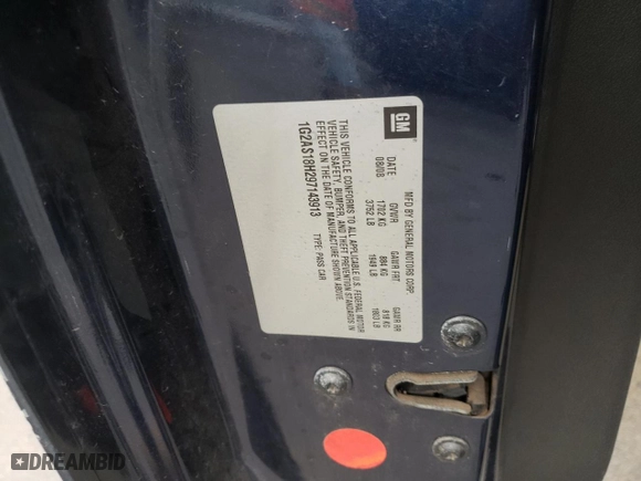 2009 Pontiac G5 with VIN 1G2AS18H297143913, listed as a Copart auction lot 72725964 with 167,183 mi miles and Salvage Title. Bid and sale history available at carsss.com. Image 14.