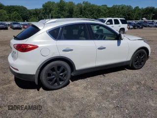 2012 Infiniti EX Journey with VIN JN1AJ0HP8CM401282, listed as a Copart auction lot 58507434 with 161,088 mi miles and Salvage Title. Bid and sale history available at DreamBid. Image 3.