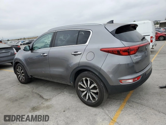 2017 Kia Sportage EX with VIN KNDPN3AC1H7160580, listed as a Copart auction lot 55949545 with 98,870 mi miles and Salvage title. Bid and sale history available at DreamBid. Image 2.