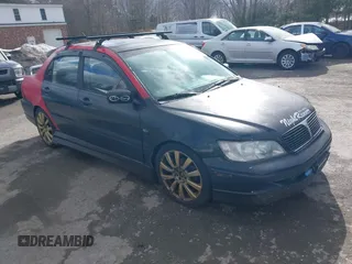 2003 Mitsubishi Lancer OZ-Rally with VIN JA3AJ86E03U078826, listed as a IAAI auction lot 41700333 with 119,656 mi miles. Bid and sale history available at carsss.com. Image 1.