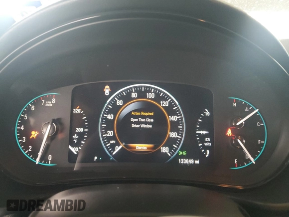 2017 Buick Regal GS with VIN 2G4GT5GX0H9124353, listed as a Copart auction lot 50730625 with 133,649 mi miles and Salvage title. Bid and sale history available at DreamBid. Image 9.