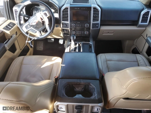 2016 Ford F-150 XLT with VIN 1FTEW1EG9GKF60162, listed as a Copart auction lot 46482285 with 122,263 mi miles and Salvage Title. Bid and sale history available at carsss.com. Image 8.