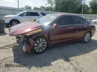 2015 Honda Accord EX-L with VIN 1HGCR2F88FA078753, listed as a Copart auction lot 57309465 with Not provided miles and Salvage title. Bid and sale history available at DreamBid. Image 1.