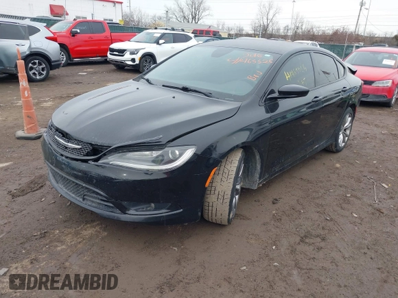 2016 Chrysler 200 S with VIN 1C3CCCBG6GN118068, listed as a IAAI auction lot 41465526 with 114,499 mi miles. Bid and sale history available at carsss.com. Image 17.