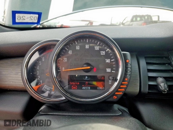 2017 MINI Convertible Cooper S with VIN WMWWG9C31H3C81249, listed as a Copart auction lot 57081835 with 49,378 mi miles and Salvage title. Bid and sale history available at DreamBid. Image 9.