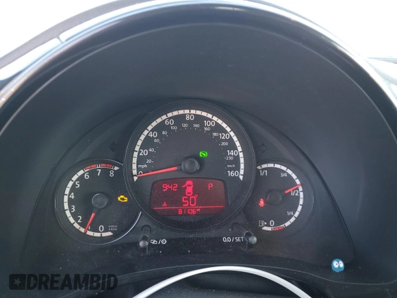 2014 Volkswagen Beetle Entry with VIN 3VWF17AT2EM646506, listed as a Copart auction lot 89149165 with 81,106 mi miles and Salvage title. Bid and sale history available at DreamBid. Image 9.