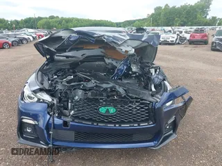 2024 Infiniti Q50 Red Sport 400 with VIN JN1FV7DR3RM680708, listed as a IAAI auction lot 42105449 with 2,681 mi miles and . Bid and sale history available at DreamBid. Image 11.