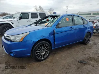 2011 Ford Focus SES with VIN 1FAHP3GN9BW130818, listed as a Copart auction lot 47552845 with 102,442 mi miles and Salvage Title. Bid and sale history available at carsss.com. Image 1.