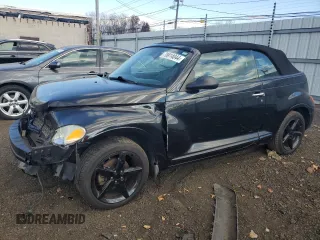 2005 Chrysler PT Cruiser GT with VIN 3C3AY75S45T289706, listed as a Copart auction lot 78814044 with 221,391 mi miles and Salvage Title. Bid and sale history available at carsss.com. Image 1.