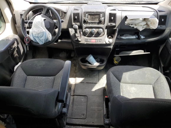 2018 Ram ProMaster Cargo with VIN 3C6TRVDG7JE135743, listed as a Copart auction lot 49235825 with 78,580 mi miles and Salvage Title. Bid and sale history available at DreamBid. Image 8.