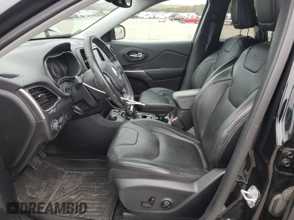 2019 Jeep Cherokee Limited with VIN 1C4PJMDX3KD400432, listed as a Copart auction lot 51340115 with 48,501 mi miles and Salvage Title. Bid and sale history available at carsss.com. Image 7.