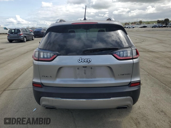 2019 Jeep Cherokee Limited with VIN 1C4PJMDN6KD179374, listed as a Copart auction lot 50909425 with 76,055 mi miles and Salvage Title. Bid and sale history available at carsss.com. Image 6.