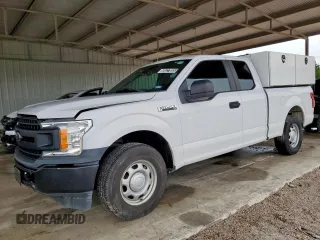 2019 Ford F-150 XL z VIN 1FTEX1C45KKE83479, wystawiony jako Copart lot #60527055 z przebiegiem 90 396 mil mil oraz Czysty tytuł • Clean title. Historia ofert i sprzedaży dostępna na DreamBid. Obrazek 1.