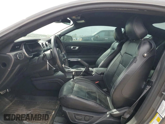 2021 Ford Mustang EcoBoost with VIN 1FA6P8TH0M5108512, listed as a Copart auction lot 51047485 with 44,744 mi miles and Clean title. Bid and sale history available at DreamBid. Image 7.