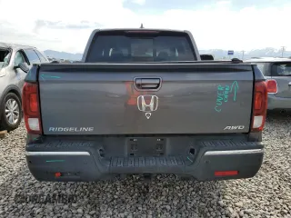 2017 Honda Ridgeline RTL-E with VIN 5FPYK3F75HB025743, listed as a Copart auction lot 54791905 with 163,055 mi miles and Salvage title. Bid and sale history available at DreamBid. Image 6.