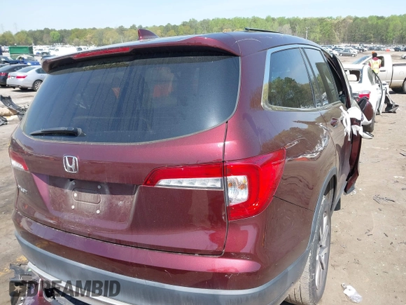 2021 Honda Pilot EX-L with VIN 5FNYF5H56MB012112, listed as a IAAI auction lot 41934360 with 46,820 mi miles. Bid and sale history available at carsss.com. Image 4.