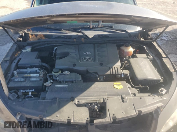 2011 Infiniti QX56 7-passenger with VIN JN8AZ2NF3B9502751, listed as a Copart auction lot 52233705 with Not Provided miles and Salvage Title. Bid and sale history available at carsss.com. Image 13.