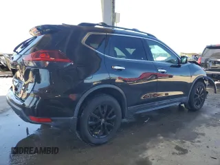2018 Nissan Rogue SV with VIN 5N1AT2MT3JC758566, listed as a Copart auction lot 49617915 with 90,707 mi miles and Salvage Title. Bid and sale history available at carsss.com. Image 3.