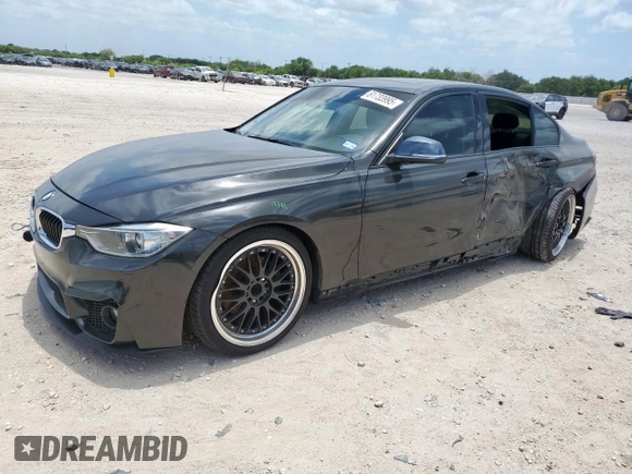 2013 BMW 3 Series 328i with VIN WBA3A5G55DNP21848, listed as a Copart auction lot 61733995 with 134,760 mi miles and Salvage title. Bid and sale history available at DreamBid. Image 1.
