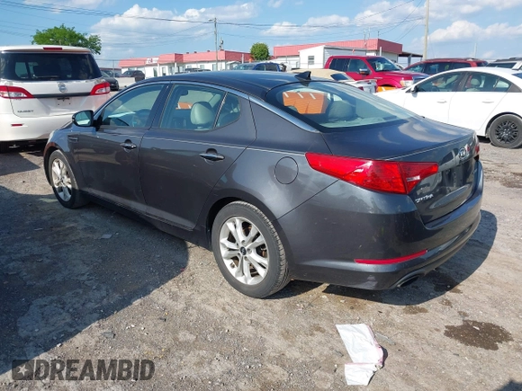2011 Kia Optima EX with VIN KNAGN4A7XB5060289, listed as a IAAI auction lot 42149987 with 174,243 mi miles and . Bid and sale history available at carsss.com. Image 3.