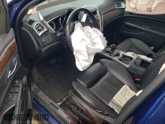 2012 Cadillac SRX Performance Collection with VIN 3GYFNEE36CS655976, listed as a Copart auction lot 47621475 with 144,835 mi miles and Salvage title. Bid and sale history available at DreamBid. Image 8.