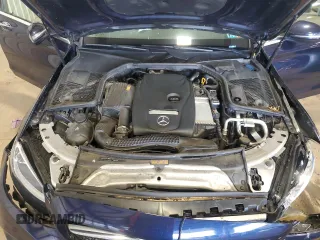 2018 Mercedes-Benz C 300 with VIN 55SWF4KB3JU280657, listed as a Copart auction lot 58184455 with Not provided miles and Salvage title. Bid and sale history available at DreamBid. Image 11.
