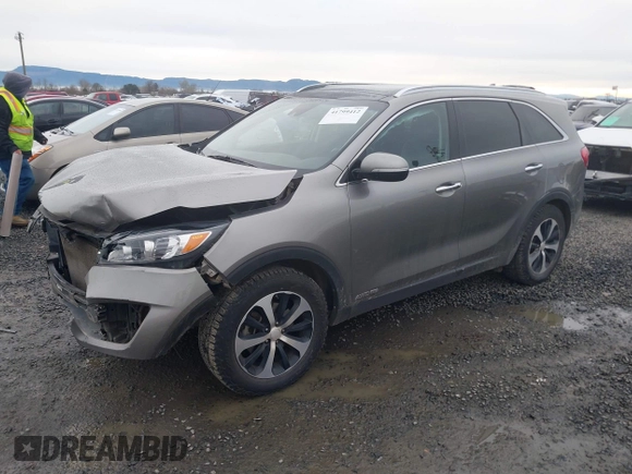 2017 Kia Sorento EX with VIN 5XYPHDA50HG309241, listed as a IAAI auction lot 41799412 with 104,890 mi miles and . Bid and sale history available at DreamBid. Image 2.