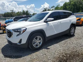 2020 GMC Terrain SLE with VIN 3GKALMEV0LL301726, listed as a Copart auction lot 61779595 with 42,015 mi miles and Salvage title. Bid and sale history available at DreamBid. Image 1.
