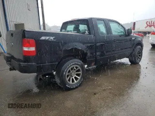 2005 Ford F-150 STX with VIN 1FTRX14W05KC57470, listed as a Copart auction lot 80720524 with 142,958 mi miles and Salvage Title. Bid and sale history available at carsss.com. Image 3.